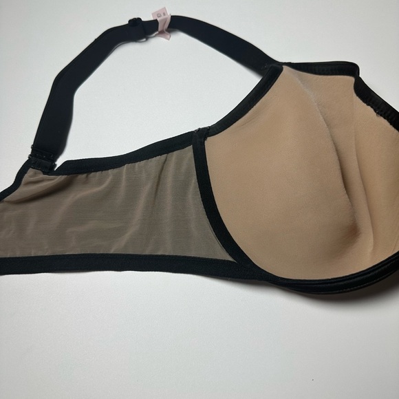 Victoria Secret Bra Lined Perfect Coverage Angel Light Black 38DDD - Picture 8 of 10